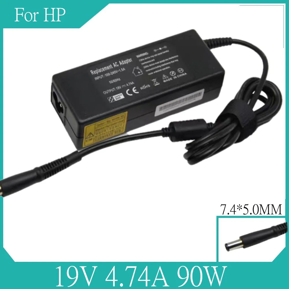 

19V 4.74A 90W Ac Adapter Charger Power Supply For HP Elitebook 8460p 8440p 2540p 8470p 2560p 6930p 8560p 8540w 2570p 8540p 8570p