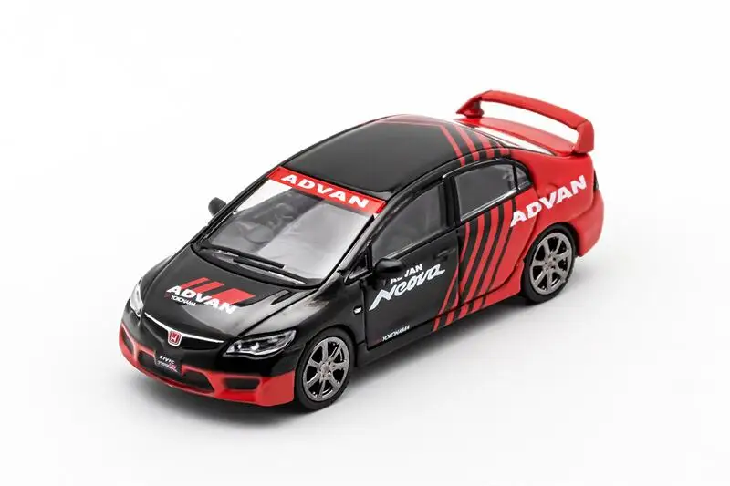 

DCT 1:64 Civic Type-R FD2 Advan RHD литая модель автомобиля