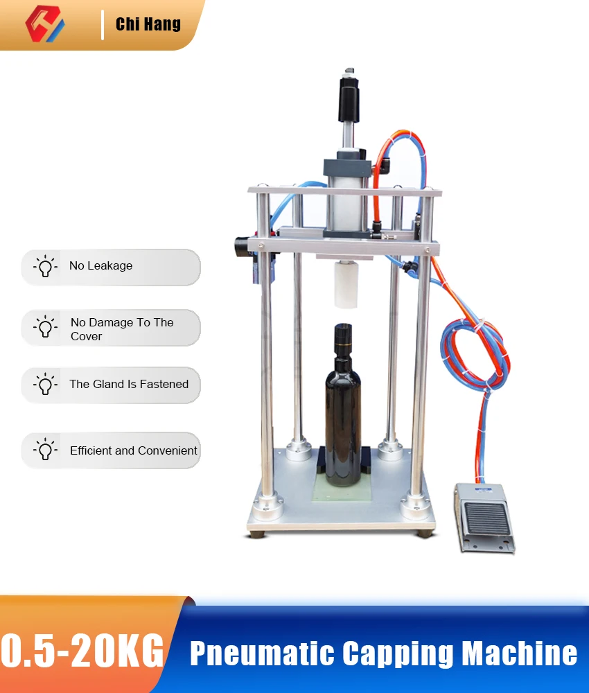 

20-40 бутылок/мин, пневматические закупорные машины, бутылки для эфирного масла, пивные бутылки, закупорка, бутылка для напитков с замком, закупорка