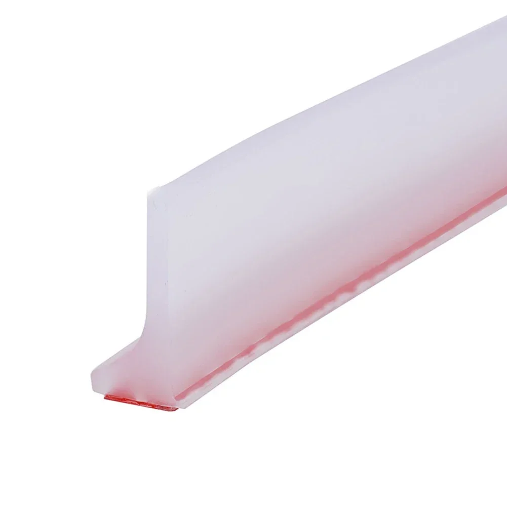 Silicone Shower Barrier Bathroom Water Stopper Water Barrier Retaining Strip Dry And Wet Separation Door Sealing Strip shower water stopper shower water barrier water barrier strip