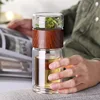 High Quality Double Glass Water Bottle With Case Tea Drink Bottle Infuser Tumbler Drinkware Waterbottle Eco-Friendly 3