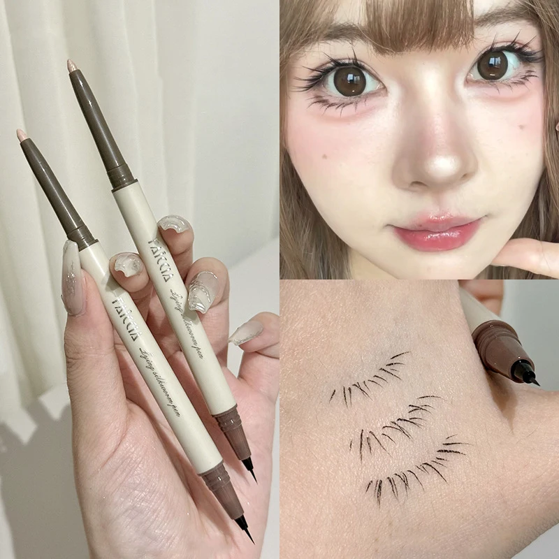 Matte Aegyosal Pencil Highlighter Glitter Waterproof Liquid Under Eye Liner Arrow Pen Shading Korean Make Up Cosmetics