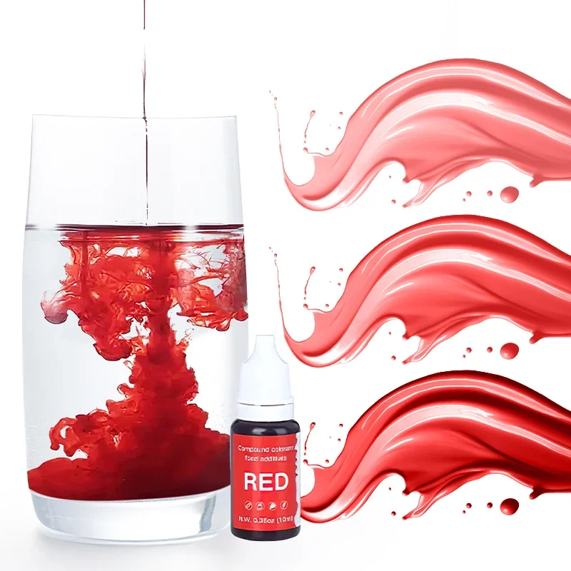 Food-Grade Coloring 24Color 10ml/Bottle for Baking Decorating Cake Cream DIY Makaron Cookies Kitchen Baking Supplies Accessories cake decoration cake decorations baking decorations cake decorating tools baking supply