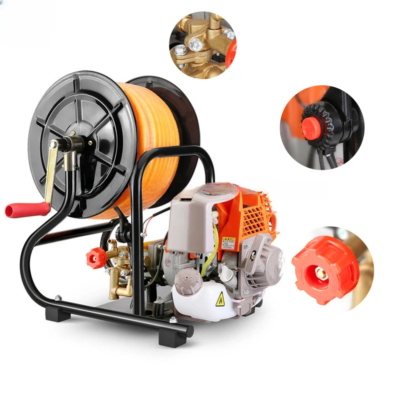 

Портативный распылитель с бензиновым двигателем, сельскохозяйственный распылитель фруктовых деревьев