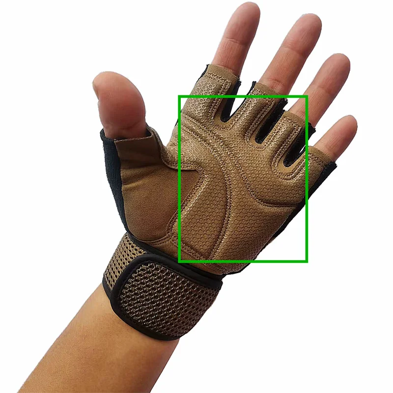 Description Picture 6 of itemHalf Finger Fitness Gloves Bodybuilding Weightlifting Crossfit Dumbbell Workout Training Breathable Gym Gloves For Man
