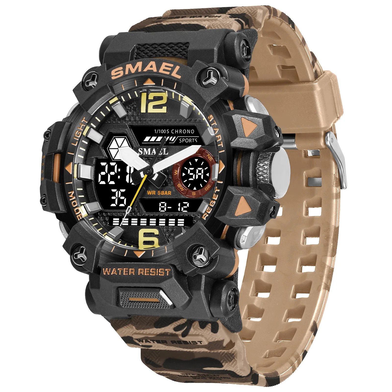 TitanForce Tactical | Multifunctioneel militair herenhorloge - Storebay.nl
