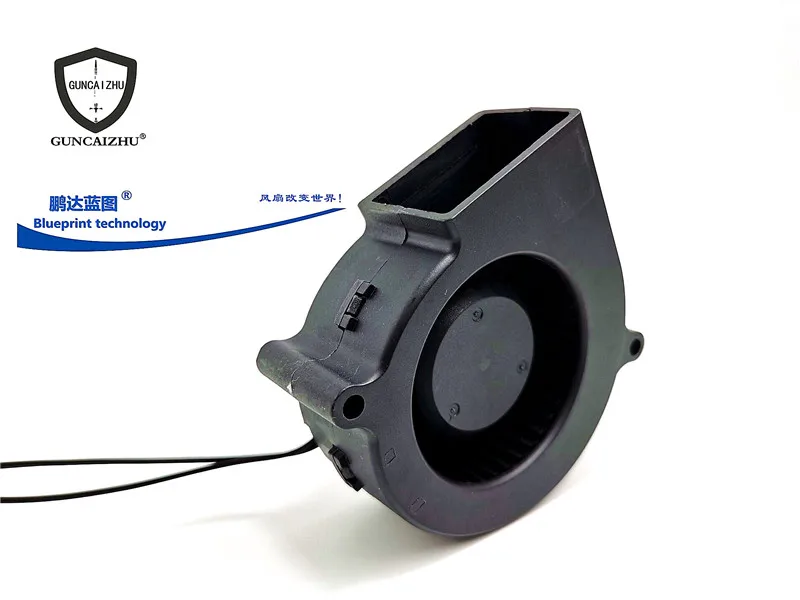 7530 Double Ball Bearing 7.5cm Turbine Blower AC110V-220V DC AC Cooling Fan