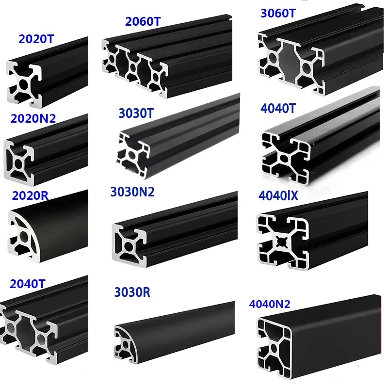 2020 Marcos de Aluminio Industriales de longitud personalizada 2040 2060 2080 V 2020 Marcos de Aluminio Industriales de longitud personalizada 2040 2060 2080 V