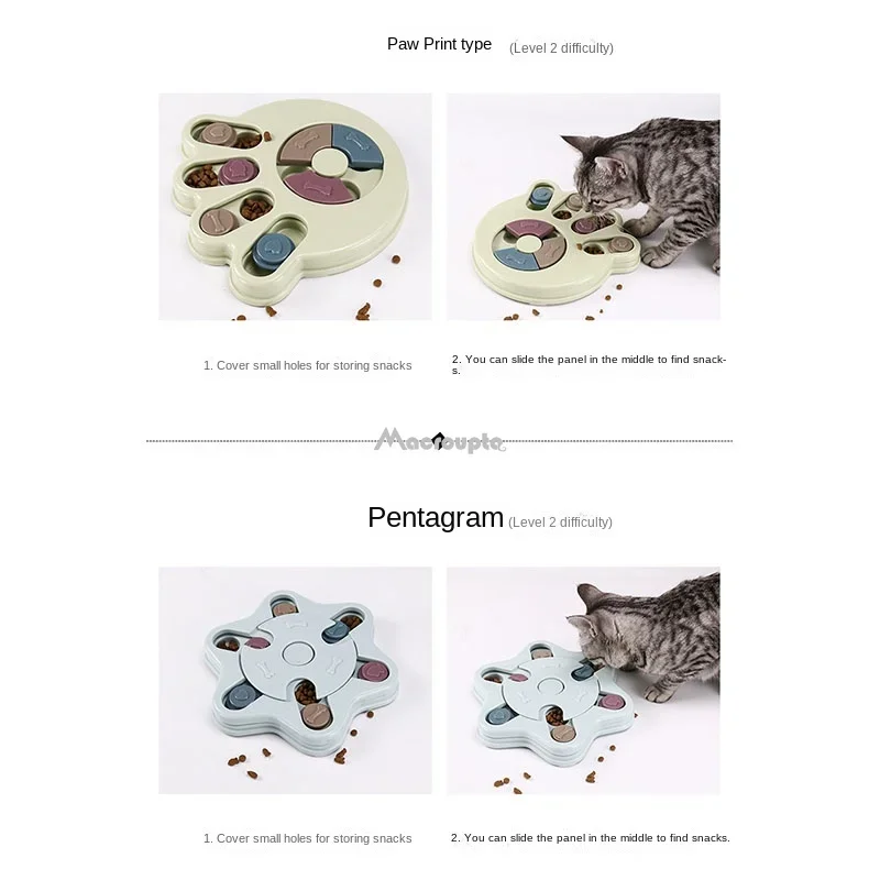 Pet Puzzle Toys Interactive Slow Feeder Food Dispenser Non-Slip Bowl For Dog Pressure-relieving Dog Training Supplies 2023 New 6