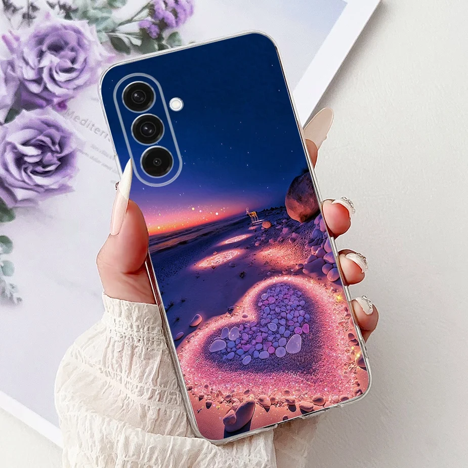 Fashionable Painted Soft Silicone Case – Stylish Protective Cover