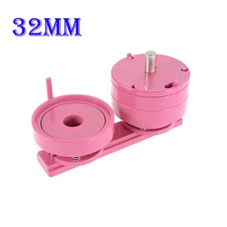 Multi-Size Badge Maker Interchangeable Die Set (Pink 32mm Round)