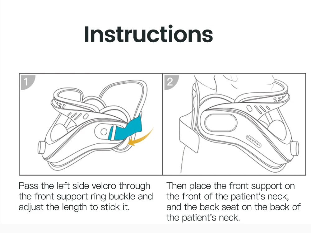 Description Picture 3 of itemNeck Traction Device Inflatable Cervical Vertebra Tractor Support Stretcher Posture Corrector Cervical Collar Stretch Neck Care