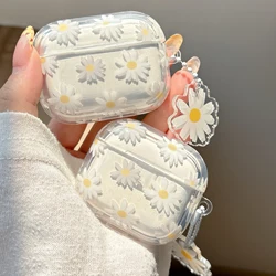 Wireless Bluetooth Earphone Case with TPU Flower Pattern Design - AirPods3