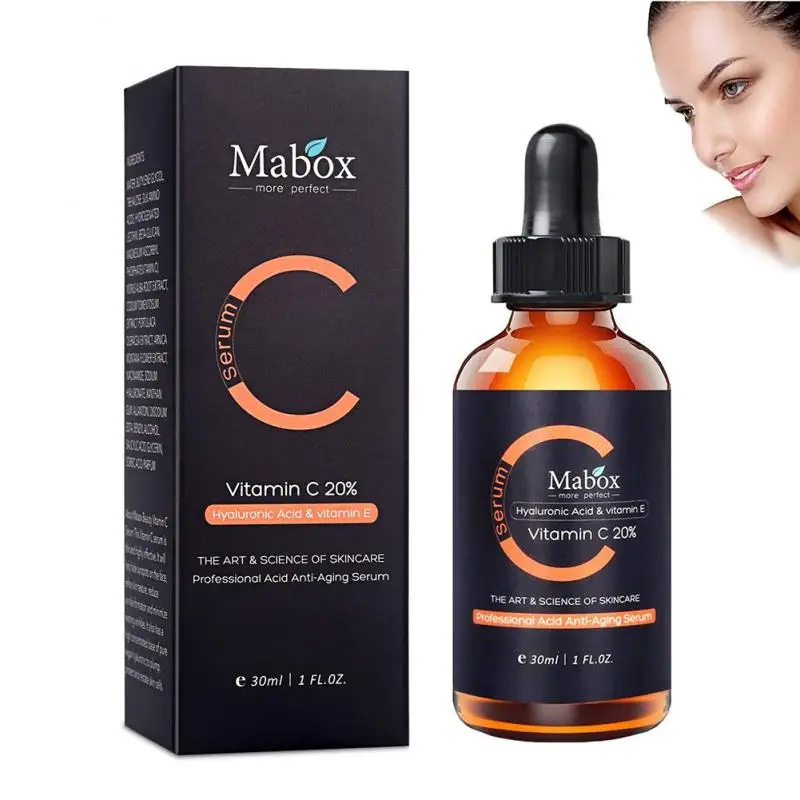 

Anti Wrinkle Vitamin C Serum Anti-aging Whitening VC Facial Serum With Hyaluronic Acid Fade Dark Remove Freckle Skin Care Lotion