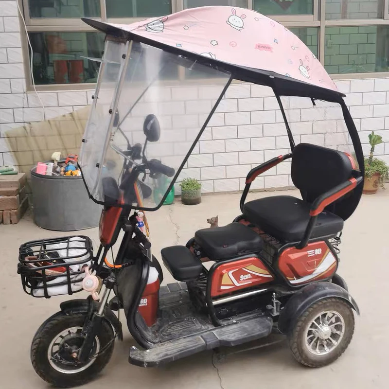 Fully Covered Bike Mobility Scooter Hood Covers Bike Electric