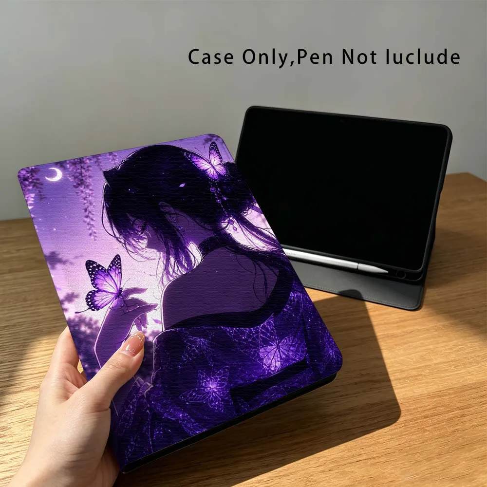 Chic Purple Butterfly Tablet Case