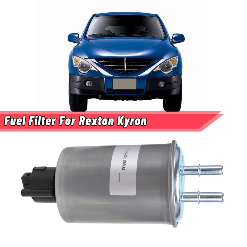 Car Air Transport Water Separator Fuel Filter For Ssangyong Rexton