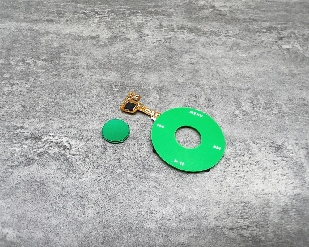 Colore Verde Clickwheel Click Wheel Pulsante Centrale Per Ipod 6Th 7Th Classic 80Gb 120Gb Thin Thin 160Gb U2 Special Edition