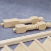 Dollhouse Miniatures,1/12 Wooden Stair Stringer Step Staircase With Handrail Model Doll House Decor Model 3