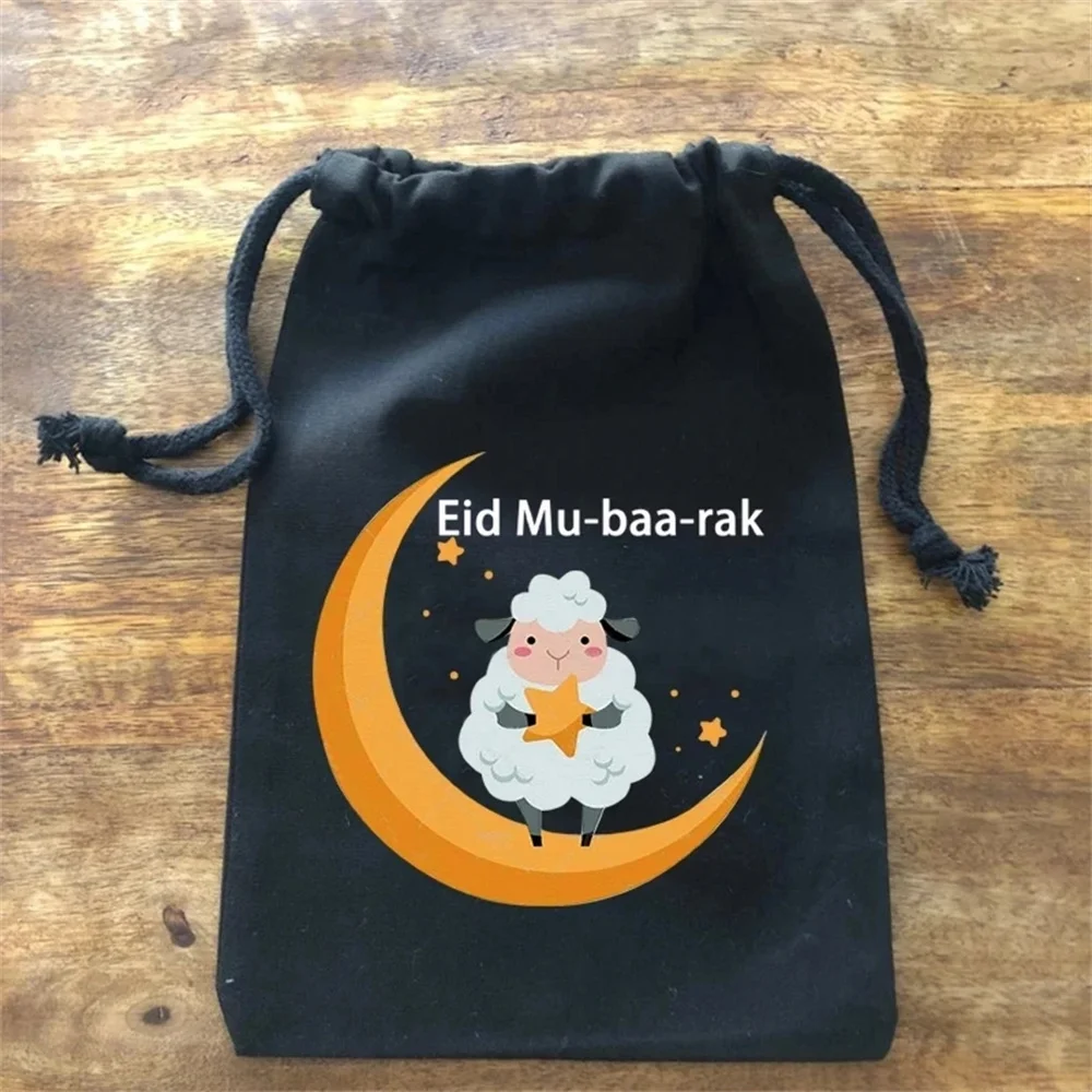 20 Sheep Eid Mubarak Gift Bag Happy Al-Adha Muslim Islamic Ramadan Kareem Iftar Feast Of Death Meal Party Decoration Favor
