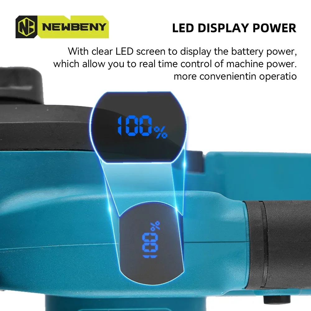 Yofidra 12 Inch Brushless Electric Saw 18000RPM Cordless Portable Garden Woodworking Cutting Tool Machine For Makita 18V Battery 4