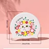 Fashionable printed waterproof adult swimming cap, silicone swimming cap 4