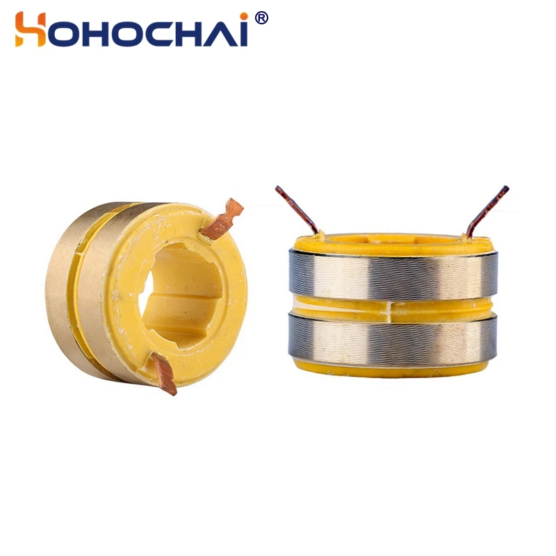 怒濤図 　(銀製)　K-034-2SV0 Gasoline Generator Collector Ring Copper Slip Ring Carbon