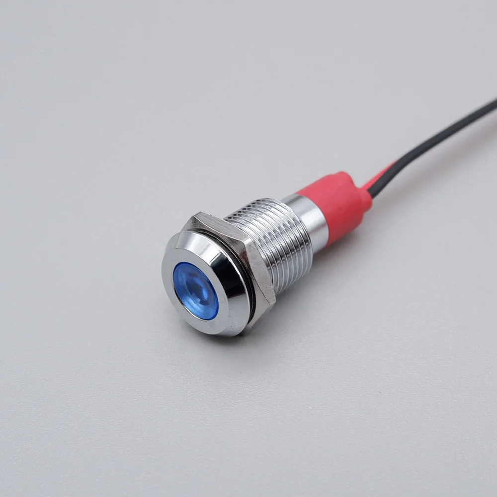 ตัวเลือกสินค้า ไฟแสดงสถานะ LED โลหะ หลากขนาด หลายสี