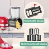 Slicer/Shredder Pasta Maker Set for Kitchenaid Stand Mixer,Fresh Prep Cheese Grater Food Slicers Attachment for Mixer 5 Blades 4