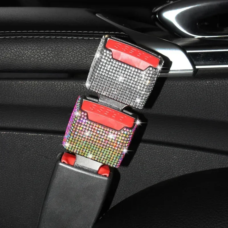 Car seat belt clip extender safety buckle