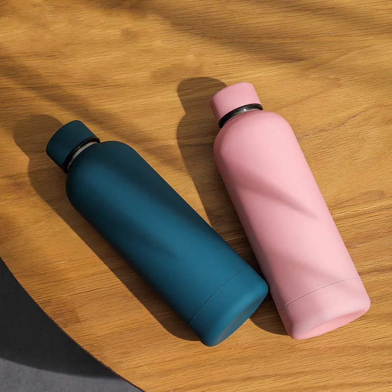 350/500ML Stainless bottle bullet rocket vacuum bottles Men heat cold  insulation coffee Tea mug drinkware Insulated Thermo Cup 