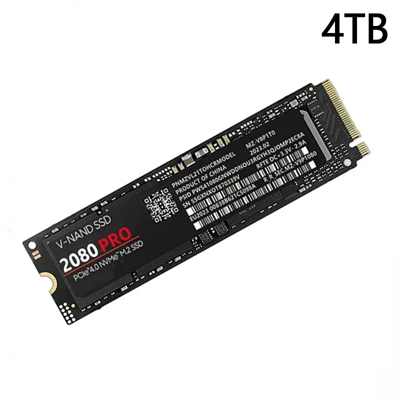 4TB Ssd Solid State 2080pro Hard Drive Naff M.2 Ssd Nvme PCIE 4.0