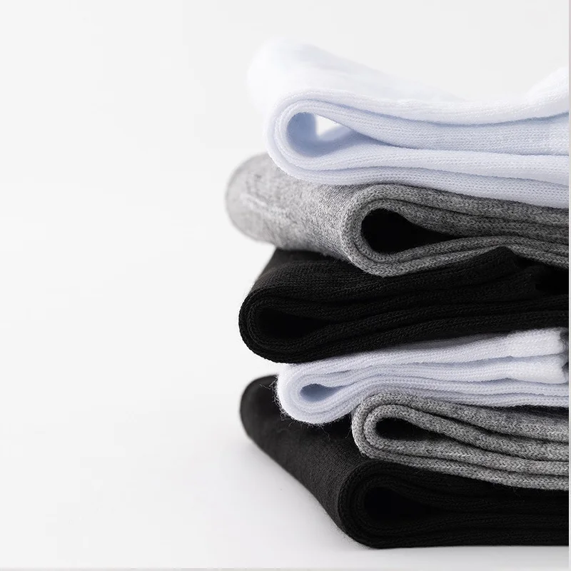 Men's Breathable Comfort Socks - Versatile All-Season Style for Office & Casual Wear