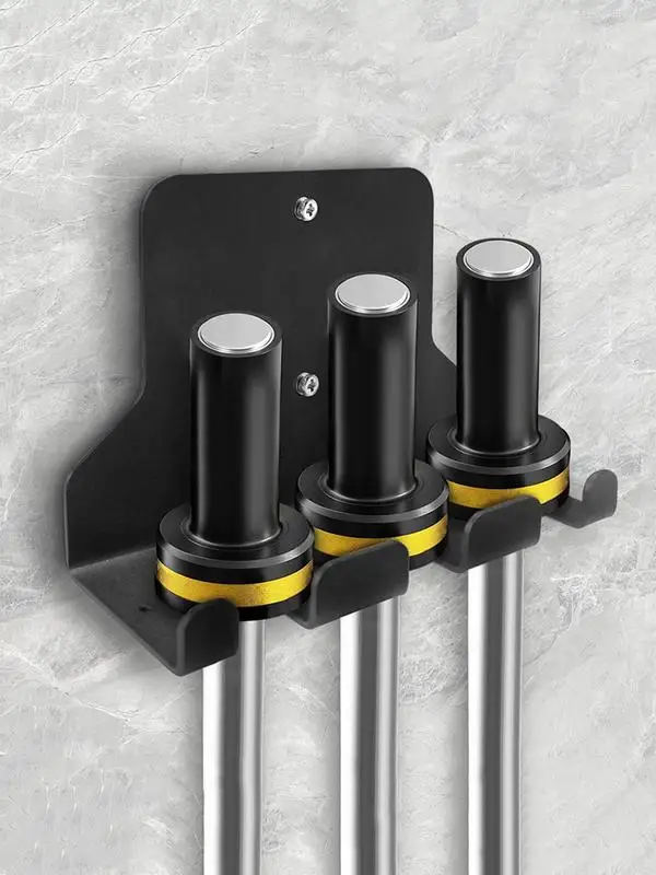 Weight Lifting Accessories Gym Exercise Equipment Barbell Holder Vertical Gym Barbell Holder Space Saving Powder Coated Storage For Barbells Row Handles Bats Tools Bands