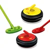 Curling Toy Set Indoor Sports Toy Electric Suspended Curling Ball Light Shuttle Hockey Educational Sets for Kids