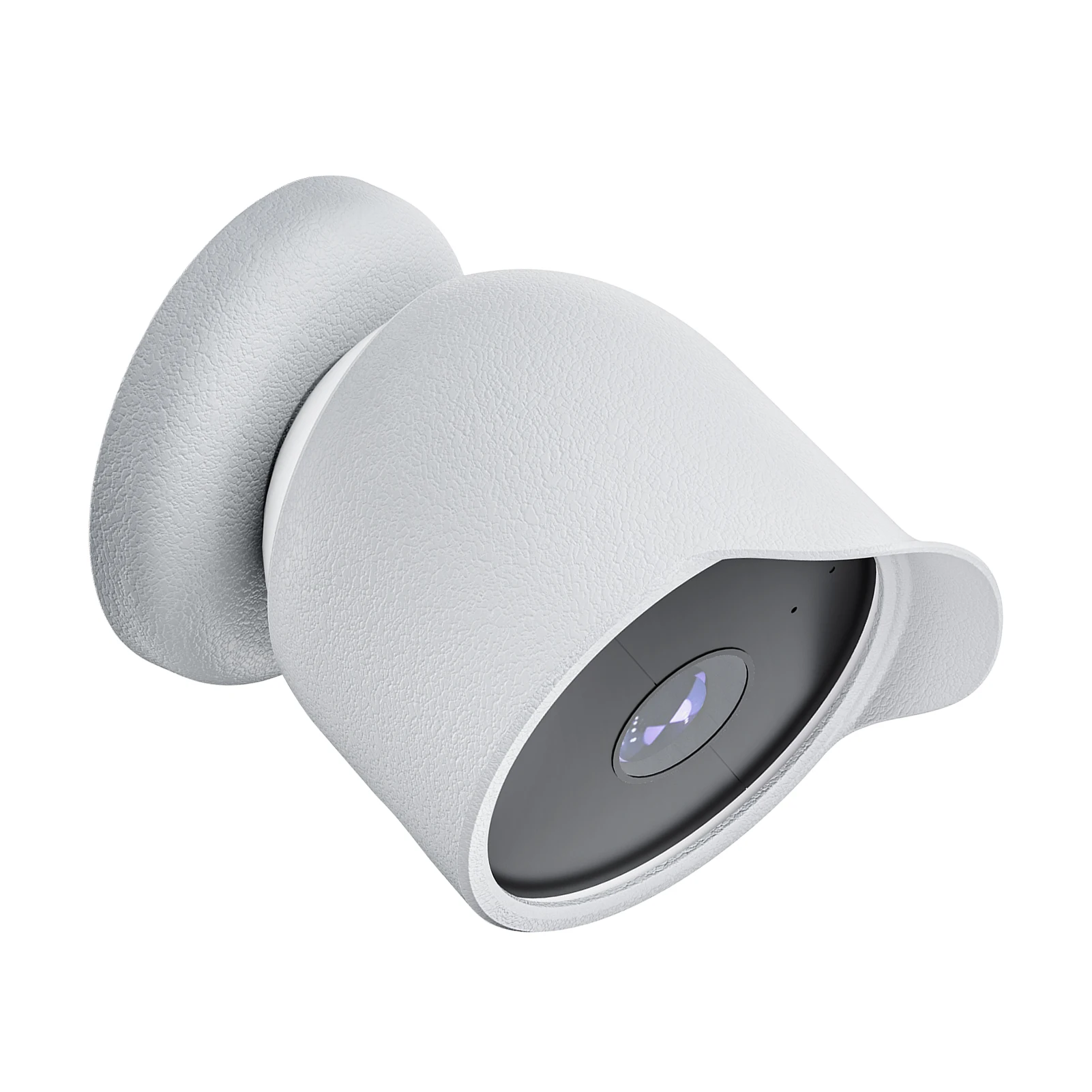 Copertura In Silicone Compatibile Con Google-Nest Cam Impermeabile Custodia Esterna O Interna Per Tutte Le Condizioni Atmosferiche Facile Installazion