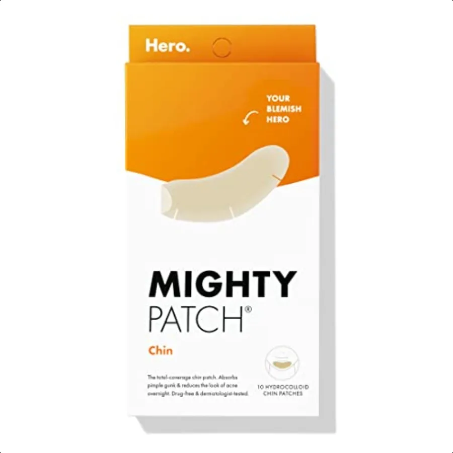 Mighty Patch XL Hydrocolloid Chin Patches for Blemishes