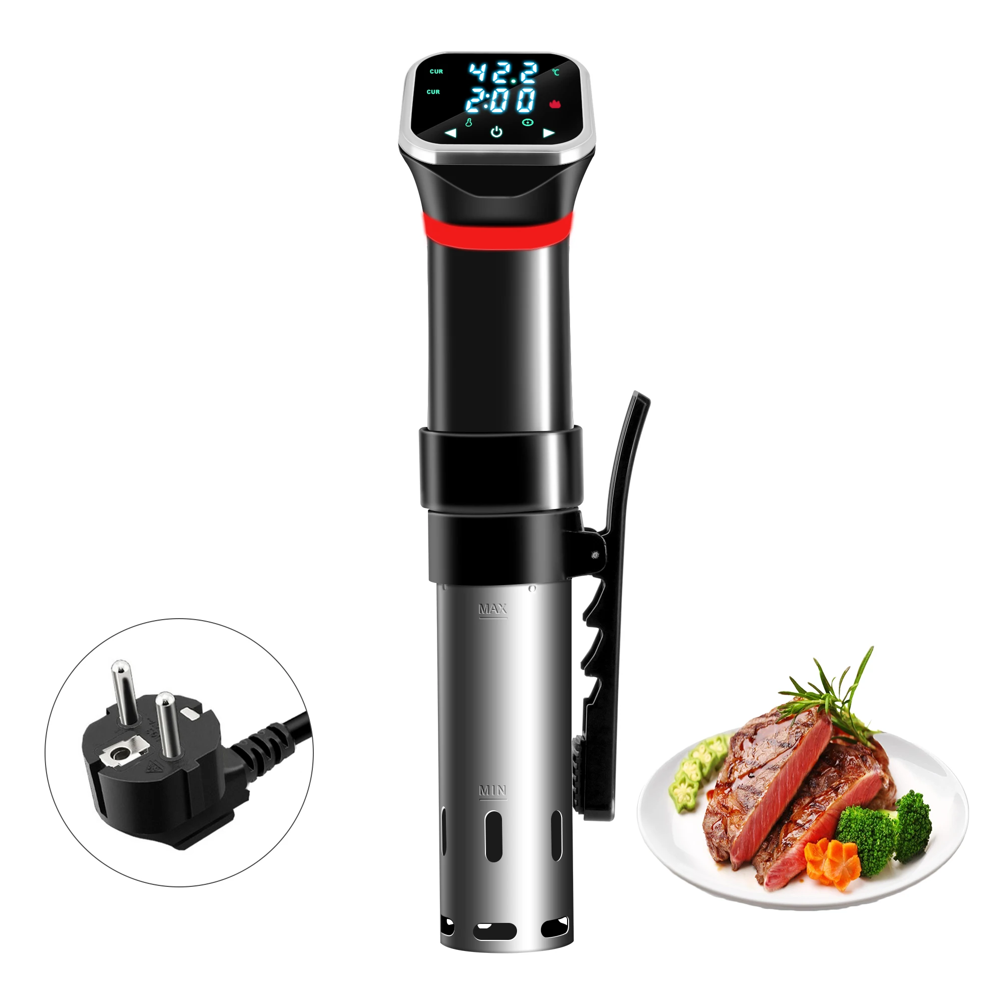 New In 2021 Sous Vide German 10% Energy Saving Technology. 1100 Watts  Waterproof Vacuum Food Cooking Machine Sous Vide Cooker - Slow Cookers -  AliExpress