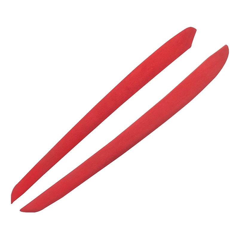 

Для Tesla Model 3 Y 2021 Флокированная красная декоративная крышка для внутренней двери молдинг защитная полоса для отделки