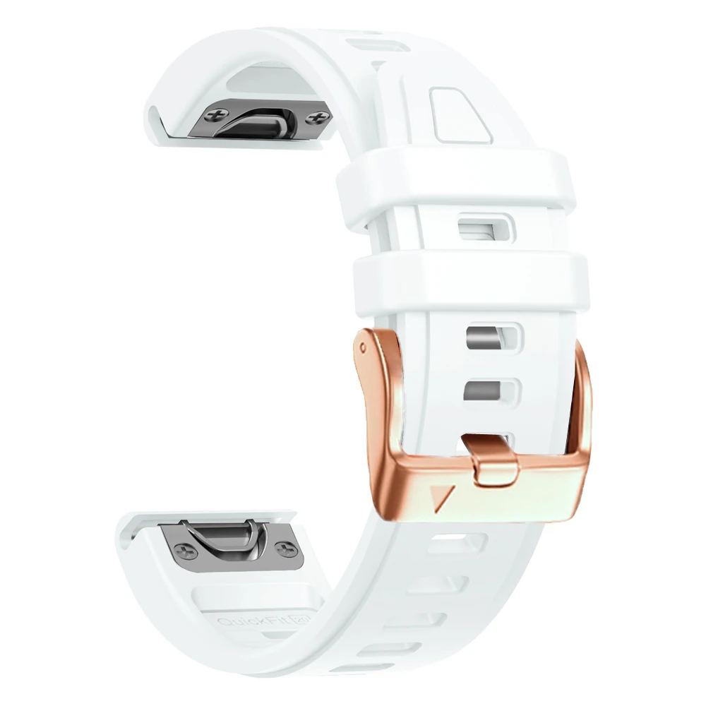 Silicone Bracelet Replacement Wristband, 20mm Strap