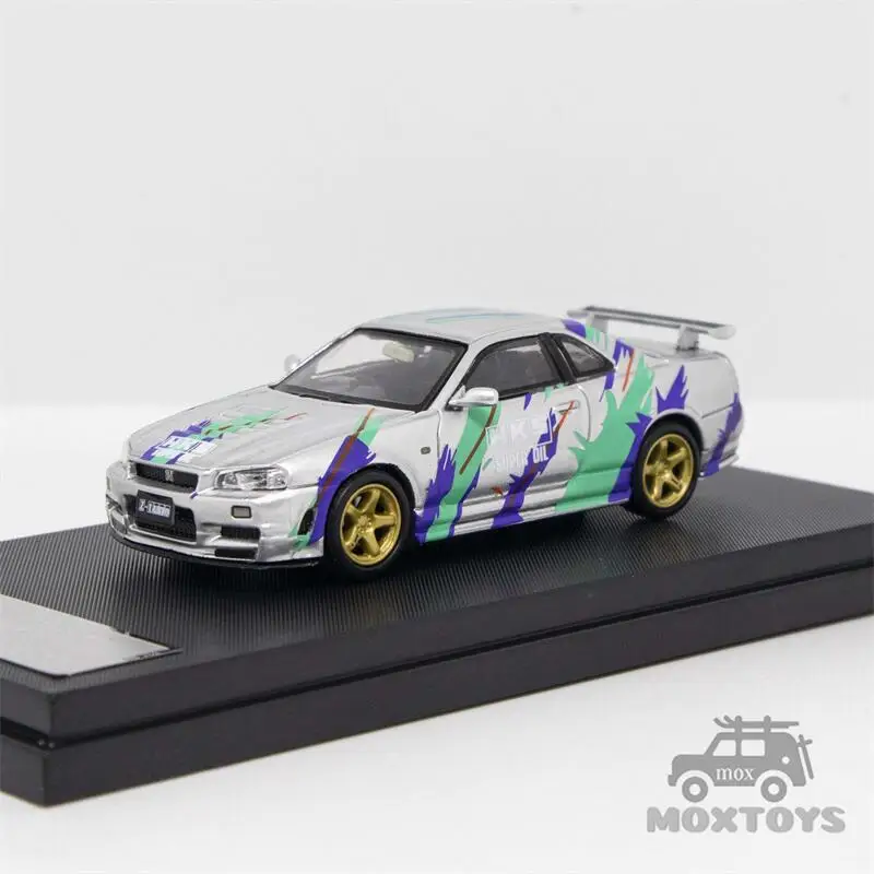 Stance Hunters SH 1:64 Skyline R34 Z Tune Nismo Diecast Model Car