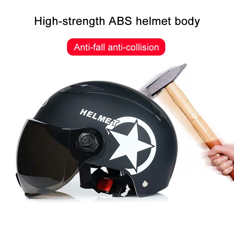 Casque De Trottinette Blanc Avec Visière – Pour Adulte, Modèle Sans LED (neuf)