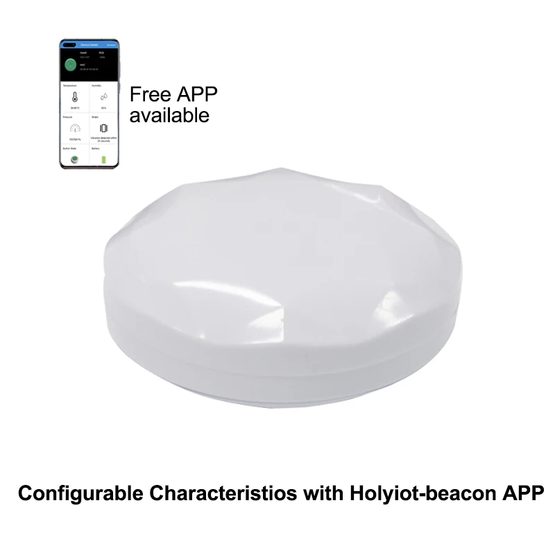 NRF52810 비콘 BLE 5.0 저전력 소비 블루투스 모듈 실내 위치 추적 장거리 프로그래밍 가능 아이비콘 IOT 장치