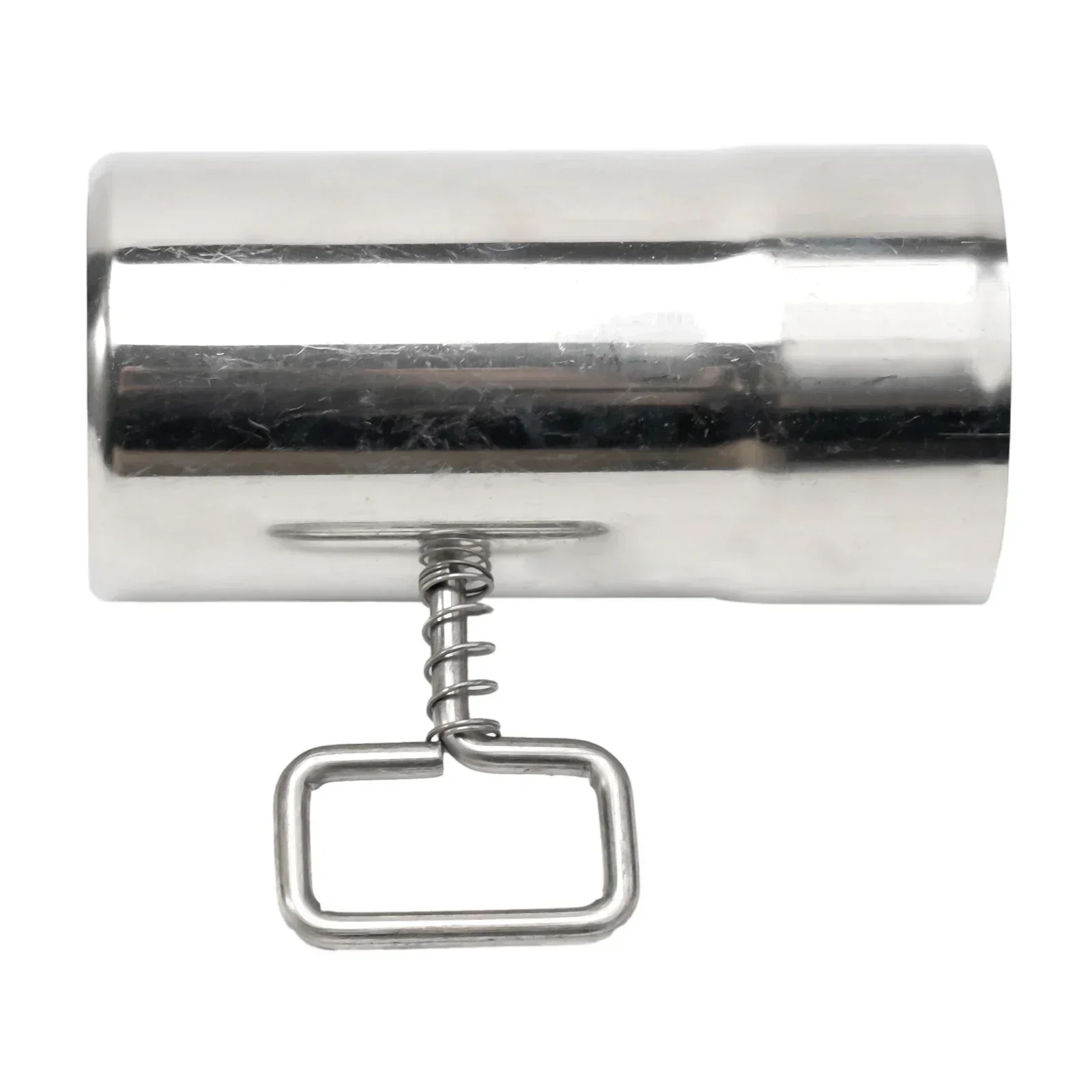 Woodstove anti-scalding tube Stainless steel Smoke Pipe for BBQ Chimney Stove Pipe With Damper 12x5.9x5.9cm woodstove smoke pipe