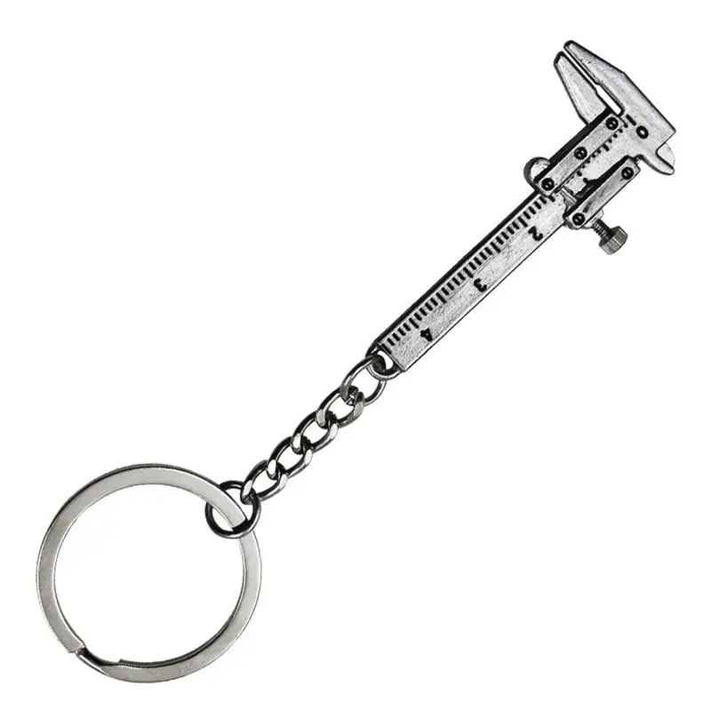 

Pocket Vernier Caliper 4cm Miniature Pocket Vernier Vernier Caliper Key Chain Pendant Vernier Caliper Tool Keyring 0-40mm