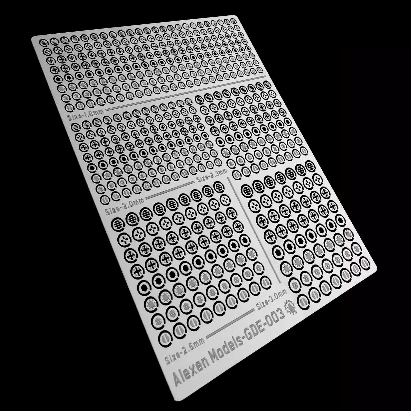 GDE001-05 Sci fi Doll Robots Joints Details Mesh Metal Detail Up Photo Etch Parts Set Sheet