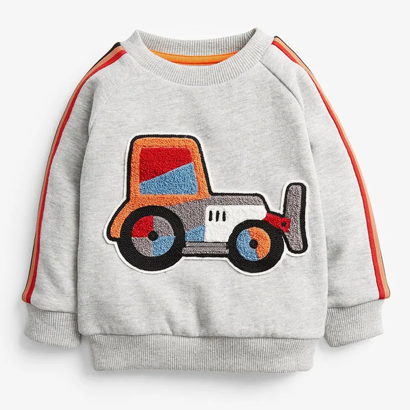

Brand Quality 100% Terry Cotton Boys Sweater Hoodie Kids Blouse 2022 Autumn Casual Sweatshirt Children Clothing Baby Boy Clothes