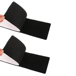 Frameless Adhesive License Plate Holder - Durable Polyester Design (2 Sets)