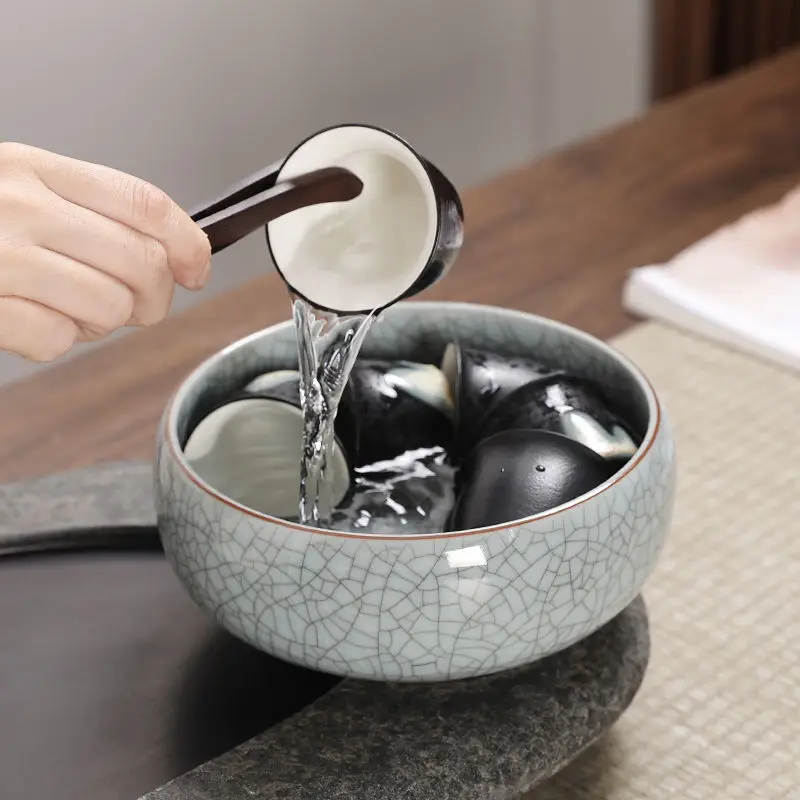 Lavagem de Cha Ceramica Azul e Branco Extra Grande Todos os Acessorios Tigelas com Uma Caneta lavagem de cha ceramica azul e branco extra grande todos os acessorios tigelas com uma caneta
