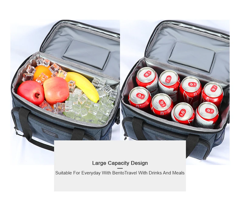 Details about   16L Insulated Thermal Cooler Lunch Box Bag Picnic  Car Refrigerator Portable 